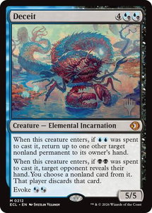 Deceit - Promo Pack: Lorwyn Eclipsed (PPECL) #212 - Mythic Rare Magic: The Gathering Trading Card