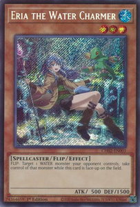 Eria the Water Charmer - THE CHRONICLES DECK: Spirit Charmers (All-Foil Edition) (CH02) #CH02-EN001 - Secret Rare YuGiOh Trading Card
