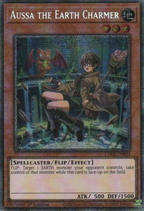 Aussa the Earth Charmer (Starlight Rare - THE CHRONICLES DECK: Spirit Charmers (All-Foil Edition) (CH02) #CH02-EN004 - Starlight Rare YuGiOh Trading Card