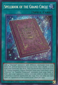 Spellbook of the Grand Circle - THE CHRONICLES DECK: Spirit Charmers (All-Foil Edition) (CH02) #CH02-EN028 - Secret Rare YuGiOh Trading Card
