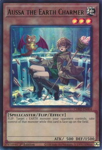 Aussa the Earth Charmer (Ultra Rare) - THE CHRONICLES DECK: Spirit Charmers (All-Foil Edition) (CH02) #CH02-EN004 - Ultra Rare YuGiOh Trading Card