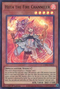 Hiita the Fire Channeler - THE CHRONICLES DECK: Spirit Charmers (All-Foil Edition) (CH02) #CH02-EN010 - Ultra Rare YuGiOh Trading Card