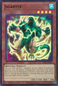 Jigabyte - THE CHRONICLES DECK: Spirit Charmers (All-Foil Edition) (CH02) #CH02-EN013 - Ultra Rare YuGiOh Trading Card