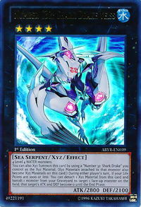 Number C32: Shark Drake Veiss - Abyss Rising (ABYR) #ABYR-EN039 - Ultra Rare YuGiOh Trading Card