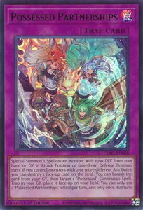 Possessed Partnerships - THE CHRONICLES DECK: Spirit Charmers (All-Foil Edition) (CH02) #CH02-EN038 - Ultra Rare YuGiOh Trading Card