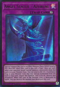 Angel Statue - Azurune - THE CHRONICLES DECK: Spirit Charmers (All-Foil Edition) (CH02) #CH02-EN040 - Ultra Rare YuGiOh Trading Card