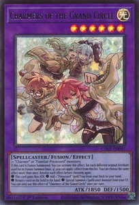Charmers of the Grand Circle (Ultra Rare) - THE CHRONICLES DECK: Spirit Charmers (All-Foil Edition) (CH02) #CH02-EN041 - Ultra Rare YuGiOh Trading Card