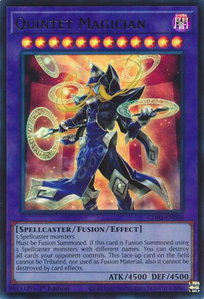 Quintet Magician - THE CHRONICLES DECK: Spirit Charmers (All-Foil Edition) (CH02) #CH02-EN046 - Ultra Rare YuGiOh Trading Card