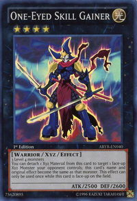 One-Eyed Skill Gainer - Abyss Rising (ABYR) #ABYR-EN040 - Super Rare YuGiOh Trading Card