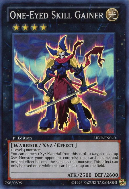 One-Eyed Skill Gainer - Abyss Rising YuGiOh trading card