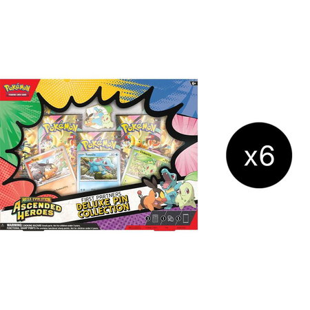 Ascended Heroes First Partners Deluxe Pin Collection Case - ME: Ascended Heroes Pokémon trading card