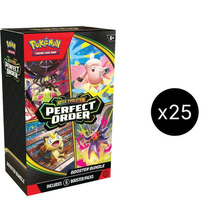Perfect Order Booster Bundle Case - ME03: Perfect Order Pokémon trading card