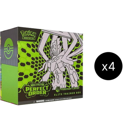 Perfect Order Pokemon Center Elite Trainer Box Case - ME03: Perfect Order Pokémon trading card