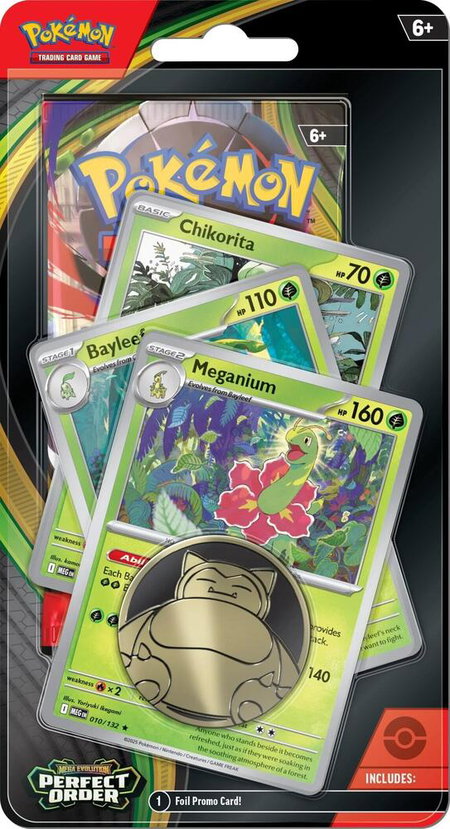 Perfect Order Premium Checklane Blister [Meganium Line] - ME03: Perfect Order Pokémon trading card