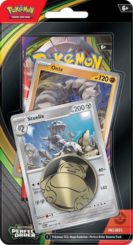 Perfect Order Premium Checklane Blister [Steelix Line] - ME03: Perfect Order Pokémon trading card