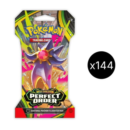 Perfect Order Sleeved Booster Case - ME03: Perfect Order Pokémon trading card