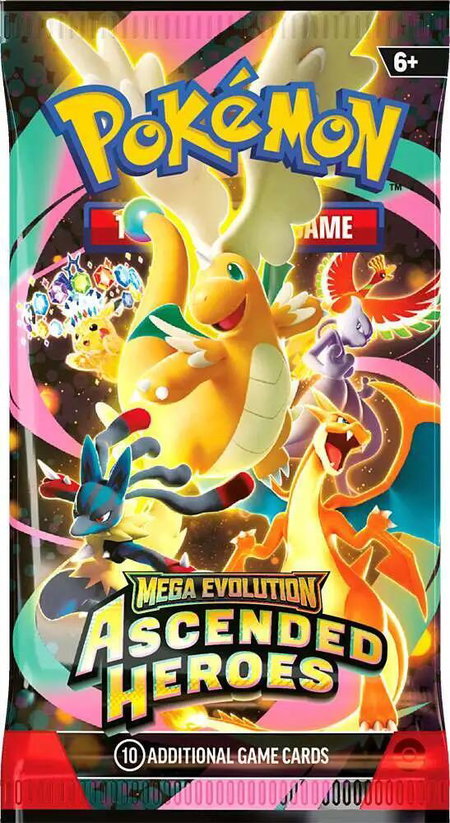 Ascended Heroes Booster Pack - ME: Ascended Heroes Pokémon trading card