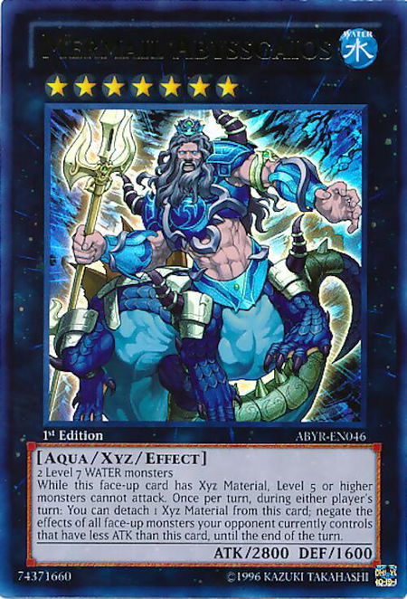 Mermail Abyssgaios - Abyss Rising YuGiOh trading card