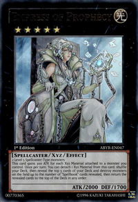 Empress of Prophecy - Abyss Rising (ABYR) #ABYR-EN047 - Ultra Rare YuGiOh Trading Card