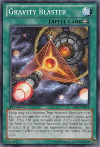 Gravity Blaster - Abyss Rising (ABYR) #ABYR-EN054 - Common / Short Print YuGiOh Trading Card