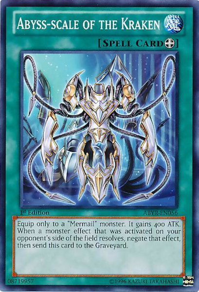 Abyss-scale of the Kraken - Abyss Rising YuGiOh trading card