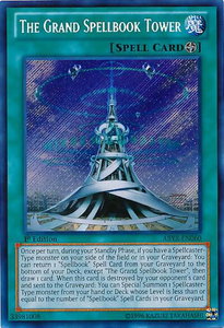 The Grand Spellbook Tower - Abyss Rising (ABYR) #ABYR-EN060 - Secret Rare YuGiOh Trading Card