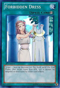 Forbidden Dress - Abyss Rising (ABYR) #ABYR-EN062 - Super Rare YuGiOh Trading Card