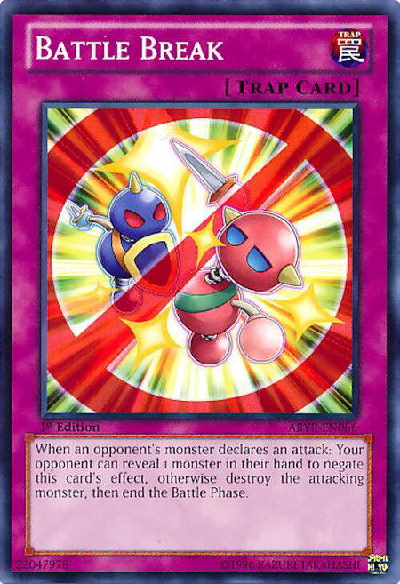 Battle Break - Abyss Rising YuGiOh trading card