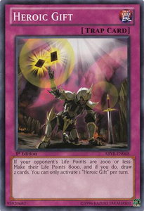 Heroic Gift - Abyss Rising (ABYR) #ABYR-EN068 - Common / Short Print YuGiOh Trading Card