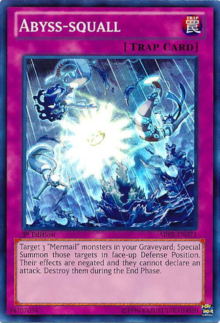 Abyss-squall - Abyss Rising YuGiOh trading card