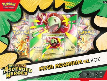 Ascended Heroes Mega Meganium ex Box - ME: Ascended Heroes Pokémon trading card