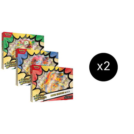 Ascended Heroes Mega ex Boxes Case - ME: Ascended Heroes Pokémon trading card