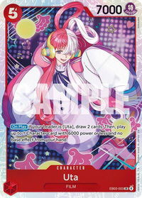 Uta (003) - Extra Booster: One Piece Heroines Edition (EB-03) #EB03-003 - Super Rare One Piece Trading Card