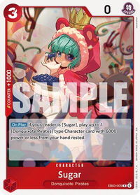 Sugar - Extra Booster: One Piece Heroines Edition (EB-03) #EB03-005 - Rare One Piece Trading Card