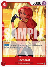 Baccarat - Extra Booster: One Piece Heroines Edition (EB-03) #EB03-007 - Common One Piece Trading Card