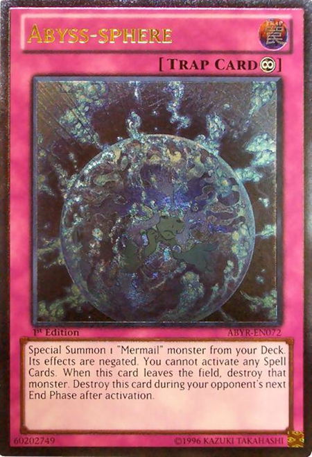 Abyss-sphere (UTR) - Abyss Rising YuGiOh trading card