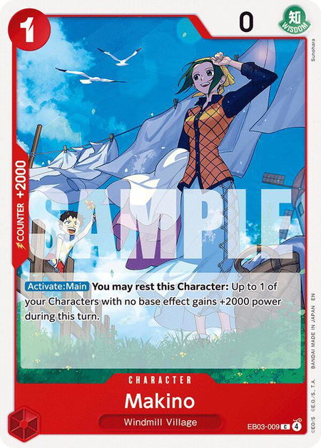 Makino - Extra Booster: One Piece Heroines Edition One Piece trading card