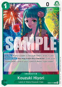Kouzuki Hiyori - Extra Booster: One Piece Heroines Edition (EB-03) #EB03-016 - Common One Piece Trading Card
