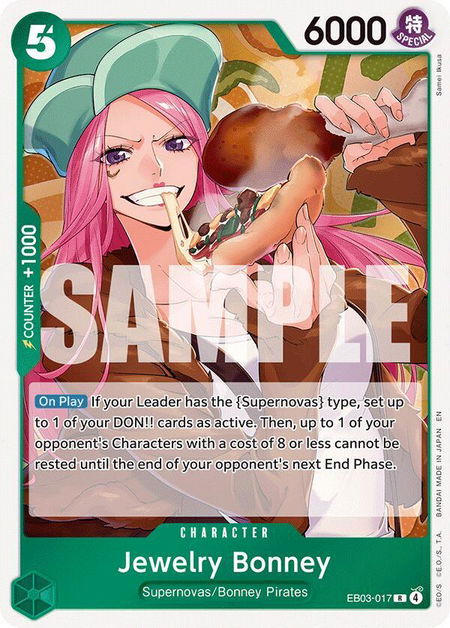 Jewelry Bonney - Extra Booster: One Piece Heroines Edition One Piece trading card