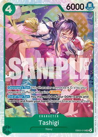 Tashigi - Extra Booster: One Piece Heroines Edition (EB-03) #EB03-018 - Super Rare One Piece Trading Card