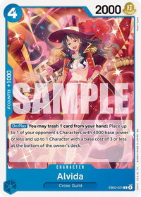 Alvida - Extra Booster: One Piece Heroines Edition (EB-03) #EB03-021 - Common One Piece Trading Card
