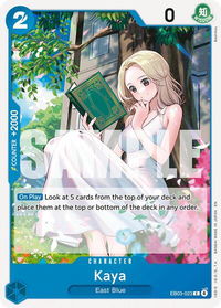 Kaya - Extra Booster: One Piece Heroines Edition (EB-03) #EB03-023 - Common One Piece Trading Card