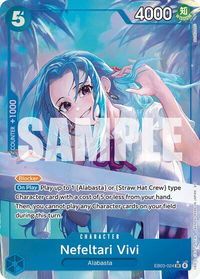 Nefeltari Vivi (024) (Alternate Art) - Extra Booster: One Piece Heroines Edition (EB-03) #EB03-024 - Super Rare One Piece Trading Card