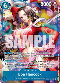 Boa Hancock (Alternate Art) - Extra Booster: One Piece Heroines Edition (EB-03) #EB03-026 - Super Rare One Piece Trading Card