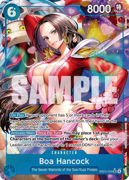 Boa Hancock (Alternate Art) - Extra Booster: One Piece Heroines Edition One Piece trading card