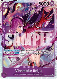 Vinsmoke Reiju - Extra Booster: One Piece Heroines Edition (EB-03) #EB03-031 - Super Rare One Piece Trading Card