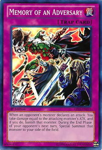 Memory of an Adversary - Abyss Rising (ABYR) #ABYR-EN075 - Super Rare YuGiOh Trading Card
