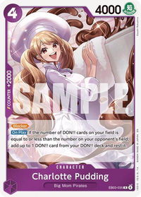 Charlotte Pudding - Extra Booster: One Piece Heroines Edition (EB-03) #EB03-035 - Rare One Piece Trading Card