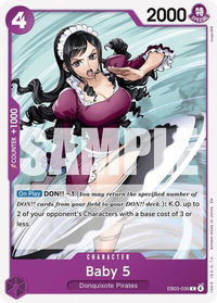 Baby 5 - Extra Booster: One Piece Heroines Edition (EB-03) #EB03-036 - Common One Piece Trading Card