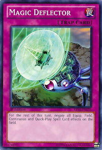 Magic Deflector - Abyss Rising (ABYR) #ABYR-EN076 - Common / Short Print YuGiOh Trading Card